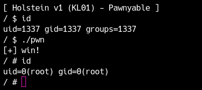ret2usr를 통한 LPE 모습