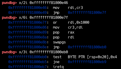 swapgs_restore_regs_and_return_to_usermode의 gadget